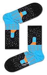 Future Unknown Ανδρικές Κάλτσες Μαύρες Happy Socks