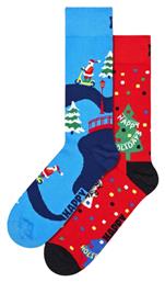 Happy Κάλτσες Πολύχρωμες 2Pack Happy Socks