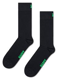 Happy Μονόχρωμες Κάλτσες Μαύρες Happy Socks