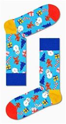 Holiday Time Gift Set Ανδρικές Κάλτσες Πολύχρωμες 4 Pack Happy Socks