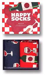Κάλτσες Πολύχρωμες 2Pack Happy Socks