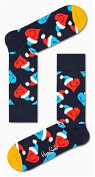 Love Smiley Unisex Χριστουγεννιάτικες Κάλτσες Μπλε Happy Socks