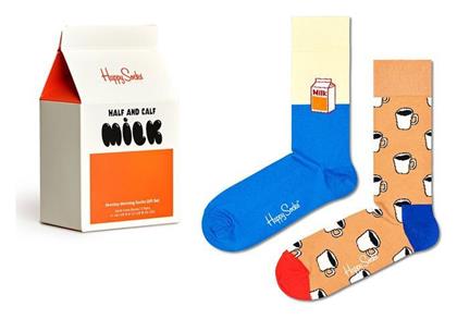 Monday Morning Ανδρικές Κάλτσες με Σχέδια Πολύχρωμες 2Pack Happy Socks