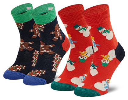 Παιδικές Κάλτσες Μακριές 2 Ζευγάρια Happy Socks