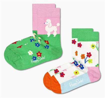 Παιδικές Κάλτσες Μακριές 2 Ζευγάρια Happy Socks