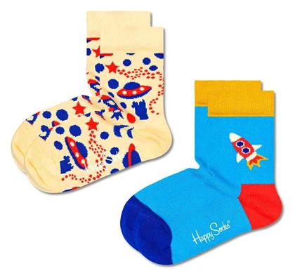 Παιδικές Κάλτσες Μακριές 2 Ζευγάρια Happy Socks