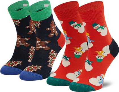 Happy Socks Παιδικές Κάλτσες Μακριές Μπλε 2 Ζευγάρια