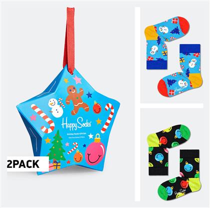 Παιδικές Κάλτσες Μακριές Holiday Πολύχρωμες 2 Ζευγάρια Happy Socks από το Z-mall