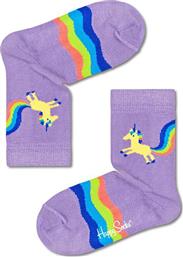 Happy Socks Παιδικές Κάλτσες Μακριές Μωβ