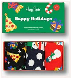 Παιδικές Κάλτσες Μακριές 3 Ζευγάρια Happy Socks