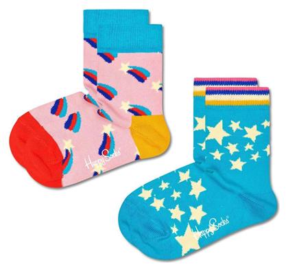 Παιδικές Κάλτσες Μακριές Shooting Star 2 Ζευγάρια Happy Socks