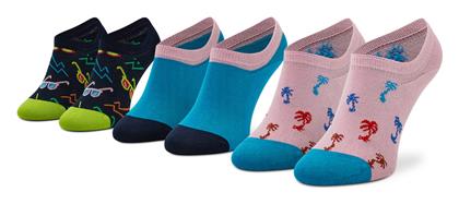 Happy Socks Sunny Days Γυναικείες Κάλτσες Πολύχρωμες 3Pack από το Z-mall