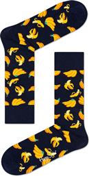 Happy Socks U Banana Ανδρικές Κάλτσες με Σχέδια Μαύρες
