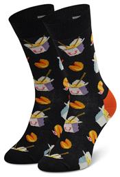 Unisex Κάλτσες με Σχέδια Μαύρες Happy Socks