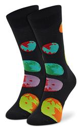 Unisex Κάλτσες με Σχέδια Μαύρες Happy Socks