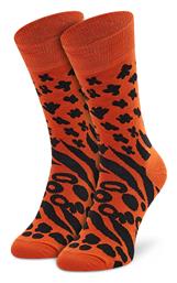 Unisex Κάλτσες με Σχέδια Πορτοκαλί Happy Socks