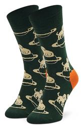 Unisex Κάλτσες με Σχέδια Πράσινες Happy Socks
