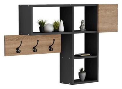 Harlan Έπιπλο Εισόδου με Κρεμάστρα Γκρι 99.5x15x61εκ. HomeMarkt