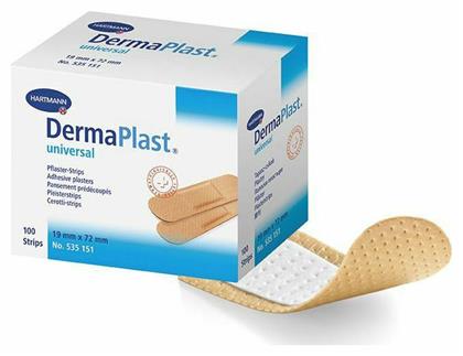 Αυτοκόλλητα Επιθέματα Dermaplast Universal 72x19mm 100τμχ Hartmann
