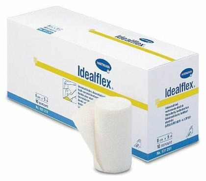 Idealflex Universal Ελαστικοί Επίδεσμοι 8cm x 5m 10τμχ Hartmann