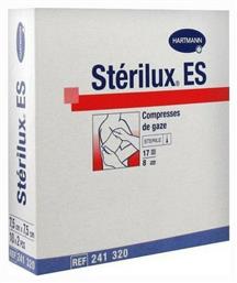 Sterilux ES Αποστειρωμένες Γάζες 17 κλωστών, 16πλή 17x30cm 12τμχ Hartmann