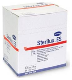 Sterilux ES Αποστειρωμένες Γάζες 7.5x7.5cm 25τμχ Hartmann