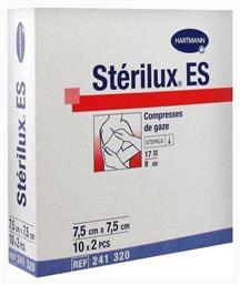 Sterilux ES Μη Αποστειρωμένες Γάζες 17 κλωστών, 8πλή 10x20cm 100τμχ Hartmann
