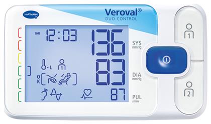Veroval Duo Control Medium Ψηφιακό Πιεσόμετρο Μπράτσου 925505 Hartmann