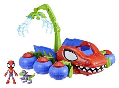 Παιχνίδι Μινιατούρα Marvel Spidey And His Amazing Friends Dino Webs Crawler Vehicle για 3+ Ετών Hasbro