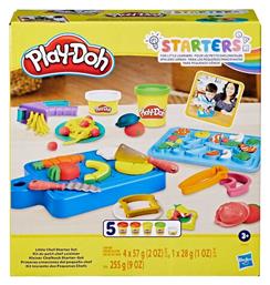 Play-Doh Πλαστελίνη - Παιχνίδι Chef Starter Set για 3+ Ετών Hasbro