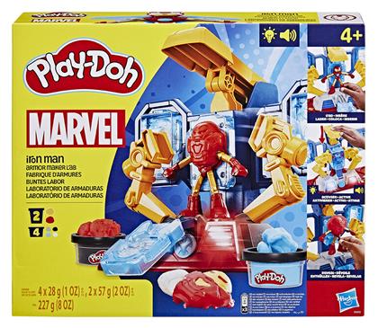 Play-Doh Πλαστελίνη - Παιχνίδι Iron Man για 4+ Ετών Hasbro