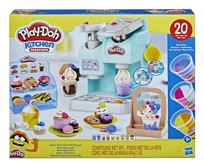 Play-Doh Πλαστελίνη - Παιχνίδι Kitchen Creations Cafe για 3+ Ετών Hasbro