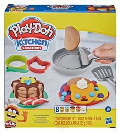 Play-Doh Πλαστελίνη - Παιχνίδι Kitchen Creations Flip' n' Pancakes για 3+ Ετών Hasbro