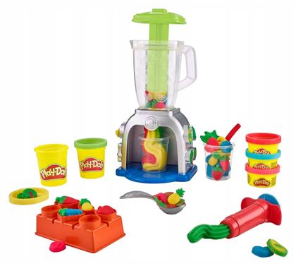 Play-Doh Πλαστελίνη - Παιχνίδι Swirlin' Smoothies Blender για 3+ Ετών Hasbro