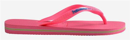 Brasil Logo Σαγιονάρες σε Φούξια Χρώμα Havaianas