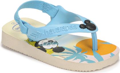 Havaianas Παιδικές Σαγιονάρες Flip Flops Mickey Γαλάζιες Disney Classics II Baby Minnie
