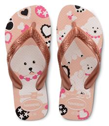 Havaianas Παιδικές Σαγιονάρες Ροζ Kids Top Pets