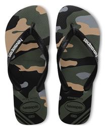 Top Camu Ανδρικές Σαγιονάρες Μαύρες Havaianas