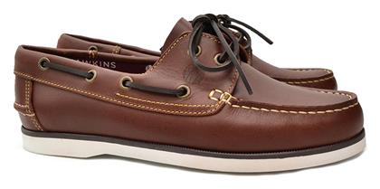 Ανδρικά Boat Shoes σε Καφέ Χρώμα Hawkins Premium