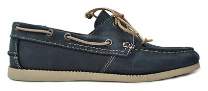 Δερμάτινα Ανδρικά Boat Shoes σε Μπλε Χρώμα Hawkins Premium