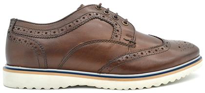 MS239R07 Δερμάτινα Ανδρικά Oxfords Ταμπά Hawkins Premium