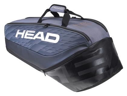 Combi 2022 Djokovic Τσάντα Πλάτης Τένις 6 Ρακετών Μαύρη Head