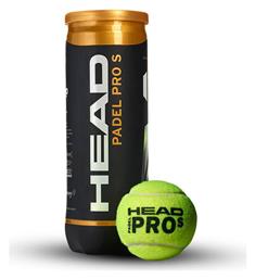 Pro S Μπαλάκια Padel για Προπόνηση 3τμχ Head