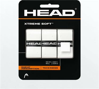 Head Xtreme Soft Overgrip Λευκό 3τμχ
