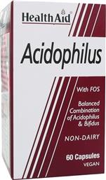 Health Aid Acidophilus with FOS με Προβιοτικά και Πρεβιοτικά 60 κάψουλες