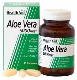 Aloe Vera 5000mg 30 κάψουλες Health Aid
