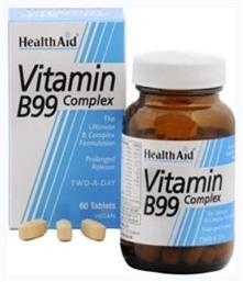 B 99 Complex Βιταμίνη 60 ταμπλέτες Health Aid