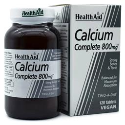 Calcium Complete 800mg 120 ταμπλέτες Health Aid