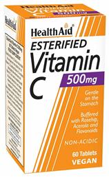Esterified Vitamin C Βιταμίνη 500mg 60 x 1 ταμπλέτες 60τμχ Health Aid