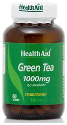 Green Tea 1000mg 60 ταμπλέτες Health Aid